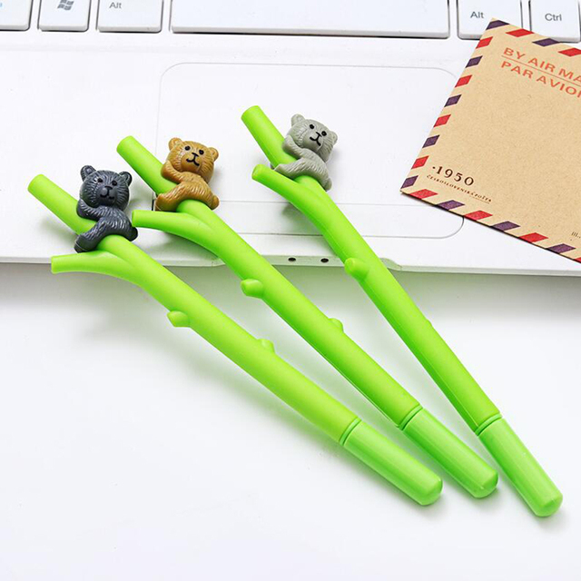 Długopis żelowy 0.28mm - Kreatywny śliczny Kawaii Koala - Materiały szkolne i biurowe - Wianko - 4