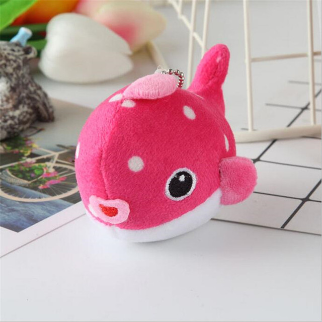 Pluszowa zabawka delfin breloczek 10CM HANDANWEIRAN Kawaii wypchana Torba Wisiorek PP Bawełna - Wianko - 3