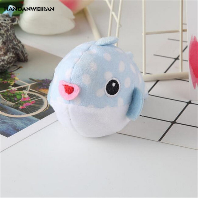 Pluszowa zabawka delfin breloczek 10CM HANDANWEIRAN Kawaii wypchana Torba Wisiorek PP Bawełna - Wianko - 2