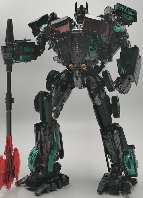 Deformacja zabawki Czarna Mamba LS03F - wzmocniona mięśnie brzucha - Dark Edition MPM04 Optimus Robot - gorąca zabawka dla chłopców - Wianko - 27