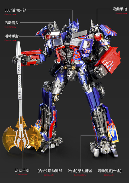 Deformacja zabawki Czarna Mamba LS03F - wzmocniona mięśnie brzucha - Dark Edition MPM04 Optimus Robot - gorąca zabawka dla chłopców - Wianko - 13