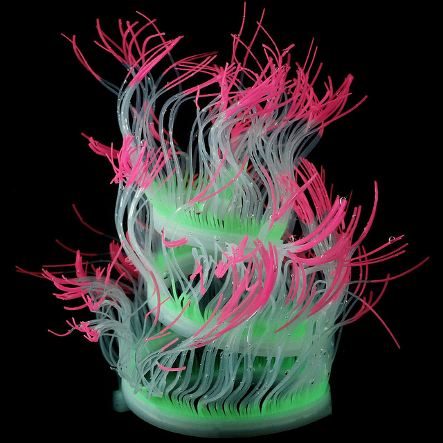 Akwarium dekoracyjne - sztuczny koral zmienny miękki ukwiał - Wianko - 5