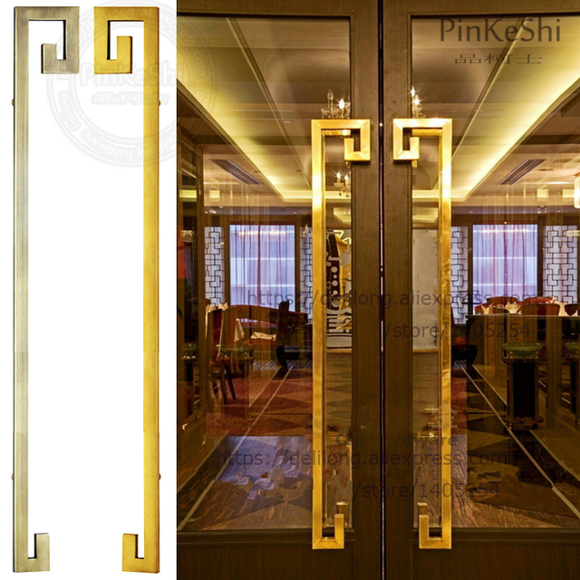 Klamka do drzwi Luksusowy Hotel z eleganckim uchwytem D-122 - Wianko - 5