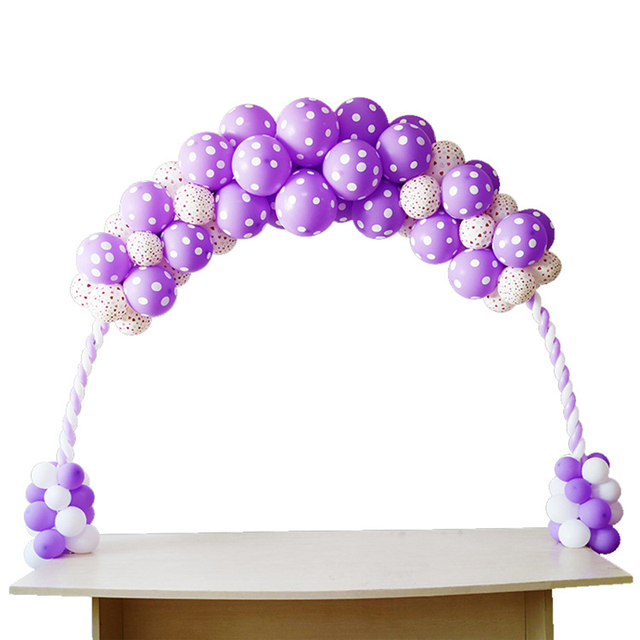 Odpinany balon kolumna łuk ślubny zestaw dekoracyjny - Wianko - 9