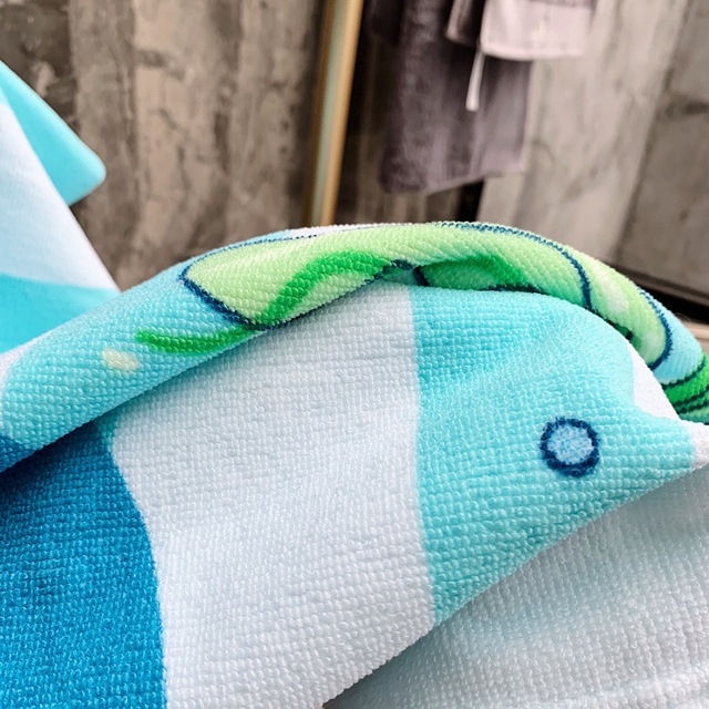 Ręcznik plażowy Poncho Surf dla dzieci - frotte szlafrok rekin dinozaur ręcznik kąpielowy - Wianko - 17