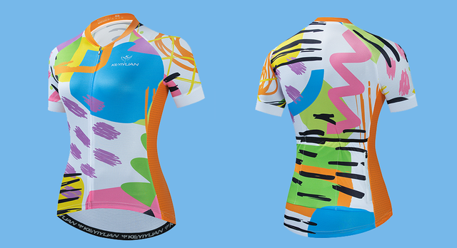 Nowa letnia damska koszulka kolarska z krótkim rękawem - Mtb koszula rowerowa Maillot Ciclismo Mujer Verano - Wianko - 22