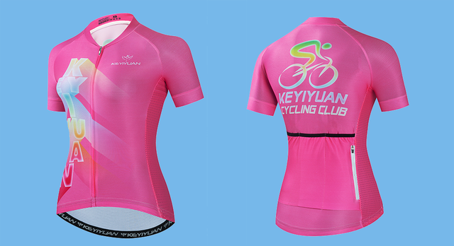Nowa letnia damska koszulka kolarska z krótkim rękawem - Mtb koszula rowerowa Maillot Ciclismo Mujer Verano - Wianko - 24