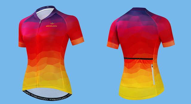 Nowa letnia damska koszulka kolarska z krótkim rękawem - Mtb koszula rowerowa Maillot Ciclismo Mujer Verano - Wianko - 16