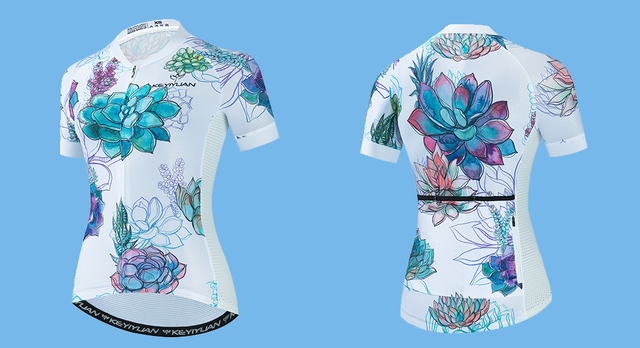 Nowa letnia damska koszulka kolarska z krótkim rękawem - Mtb koszula rowerowa Maillot Ciclismo Mujer Verano - Wianko - 20