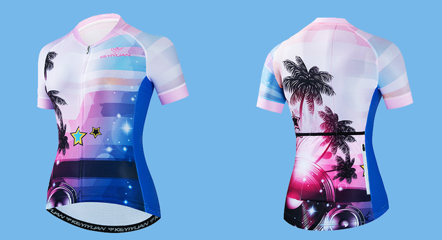 Nowa letnia damska koszulka kolarska z krótkim rękawem - Mtb koszula rowerowa Maillot Ciclismo Mujer Verano - Wianko - 28