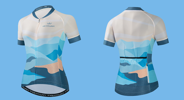 Nowa letnia damska koszulka kolarska z krótkim rękawem - Mtb koszula rowerowa Maillot Ciclismo Mujer Verano - Wianko - 21