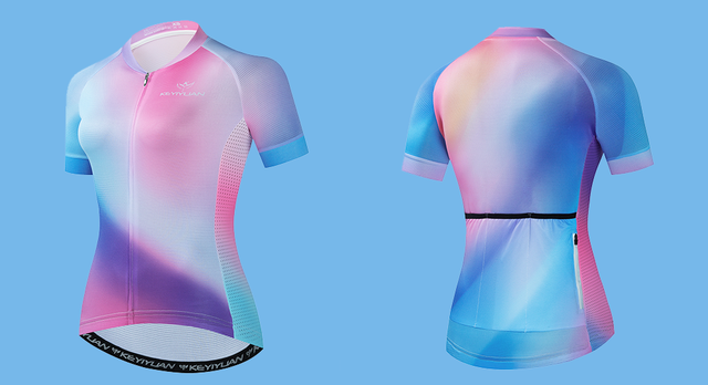 Nowa letnia damska koszulka kolarska z krótkim rękawem - Mtb koszula rowerowa Maillot Ciclismo Mujer Verano - Wianko - 17