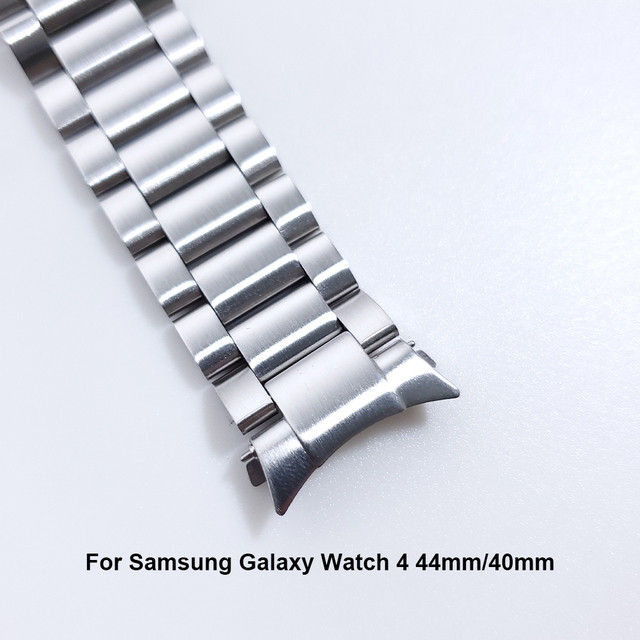 Metalowy pasek ze stali nierdzewnej do zegarka Samsung Galaxy 4 klasyczny 46mm 42mm/Watch4 44mm 40mm - Wianko - 1