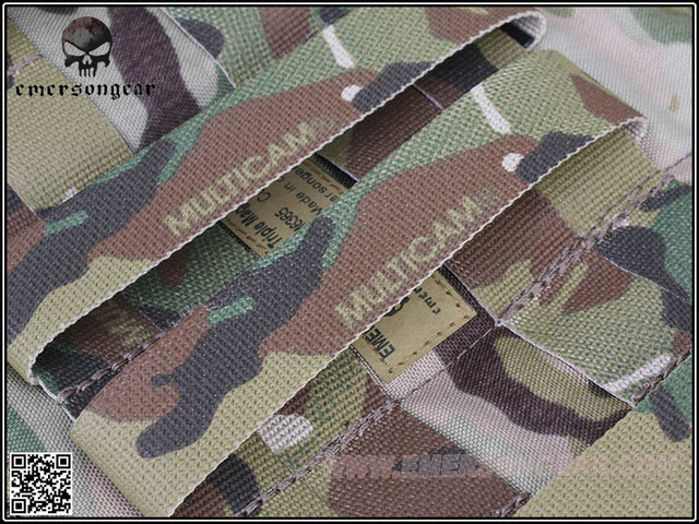 Etui bojowe EMERSON modułowe na trzy magazynki CP Style Flap, Multicam czarny Coyote ATFG, MAG EM6365 - Wianko - 4