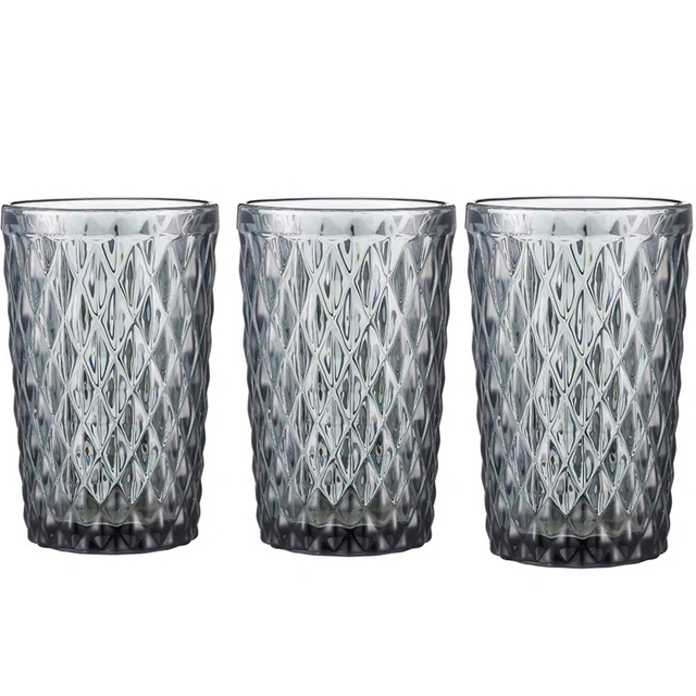 Szklanki do picia sok/Whisky Cup Bar grawerowane, 3 sztuki/partia, 350ml - Wianko - 7