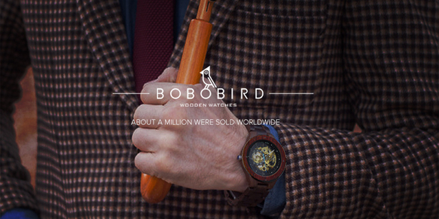 Męski zegarek mechaniczny BOBO BIRD drewniany, automatyczny, jasne podświetlenie - Wianko - 7