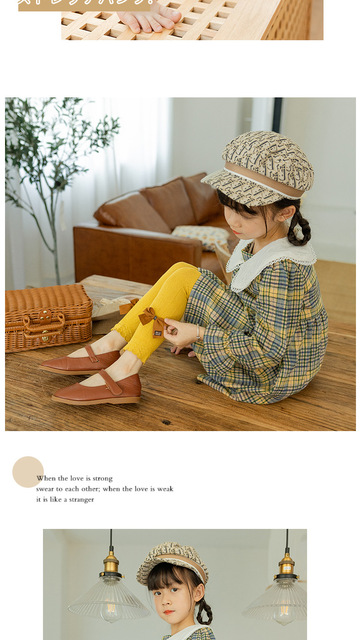Dziewczęce legginsy w prążkowane cukierkowe kolory ze złotym kokardkowym dodatkiem - wiosna/jesień 2021 - Wianko - 11