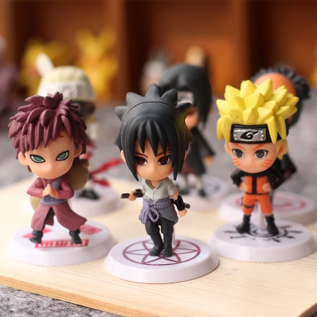 Zestaw 6 PVC Modeli Anime Sakura Kakashi Sasuke Uzumaki Gaara - Figurki Akcji dla Dzieci i Świąteczne Prezenty na Nowy Rok - Wianko - 4