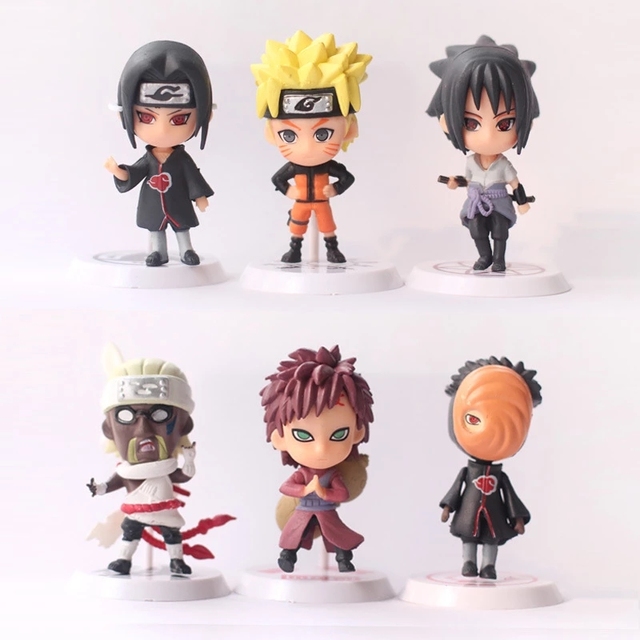 Zestaw 6 PVC Modeli Anime Sakura Kakashi Sasuke Uzumaki Gaara - Figurki Akcji dla Dzieci i Świąteczne Prezenty na Nowy Rok - Wianko - 6