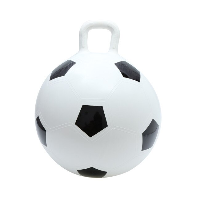 Nadmuchiwana bounce hop ball Sit & Bounce Hopping, 45CM, trwała zabawka odkryta dla dzieci do piłki nożnej - Wianko - 2