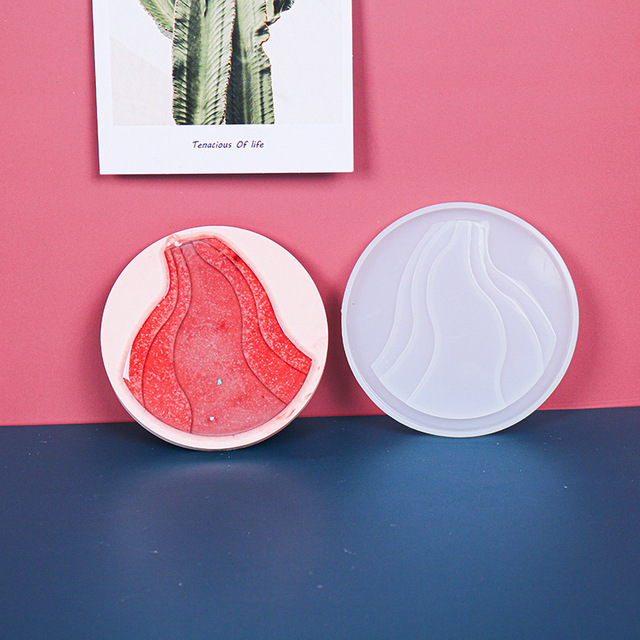 Forma silikonowa do herbaty o kształcie okręgu, prostota DIY, nadaje się do dekoracji stołu - Wianko - 11