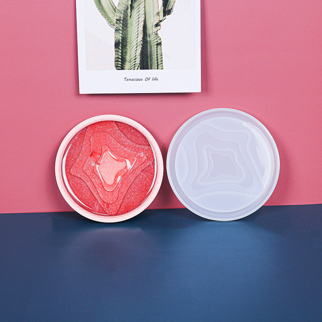 Forma silikonowa do herbaty o kształcie okręgu, prostota DIY, nadaje się do dekoracji stołu - Wianko - 10