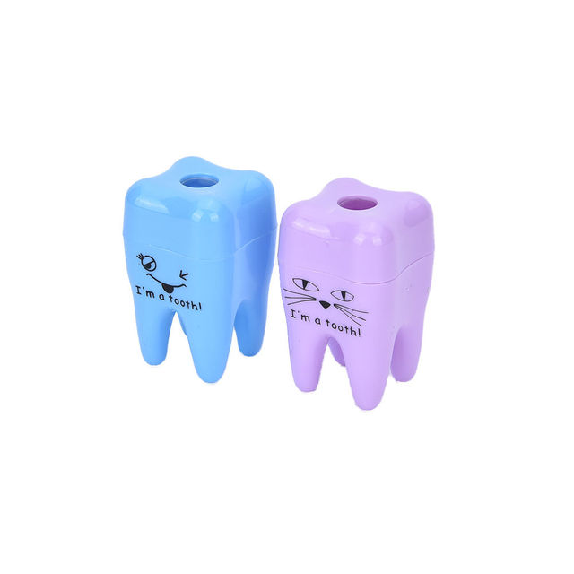 Kreatywna Plastikowa Temperówka Zębów dla Dzieci - Piękna, Kawaii - Wianko - 6