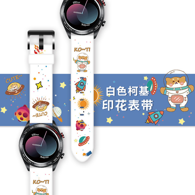 Silikonowy pasek do Samsung Galaxy zegarek aktywny 2/3, biegów S3 i Amazfit Bip, 20MM/22MM - Wianko - 10