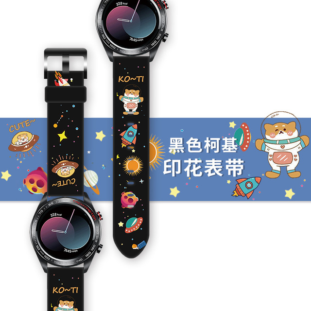 Silikonowy pasek do Samsung Galaxy zegarek aktywny 2/3, biegów S3 i Amazfit Bip, 20MM/22MM - Wianko - 18
