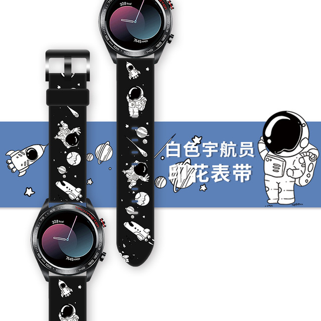 Silikonowy pasek do Samsung Galaxy zegarek aktywny 2/3, biegów S3 i Amazfit Bip, 20MM/22MM - Wianko - 23