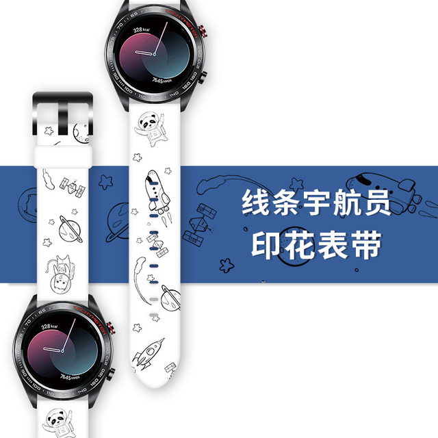 Silikonowy pasek do Samsung Galaxy zegarek aktywny 2/3, biegów S3 i Amazfit Bip, 20MM/22MM - Wianko - 14