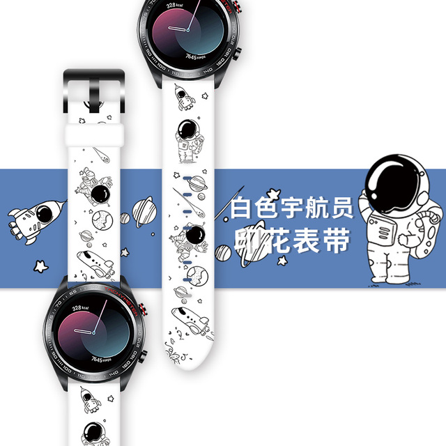 Silikonowy pasek do Samsung Galaxy zegarek aktywny 2/3, biegów S3 i Amazfit Bip, 20MM/22MM - Wianko - 17