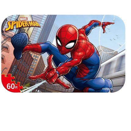 Puzzle drewniane Marvel Avengers Spider-Man dinozaur 60 sztuk dla dzieci 4-7 lat - Wianko - 8