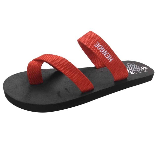 Sandały damskie na lato 2021 – antypoślizgowe klapki plażowe z paskiem – płaskie buty na plażę - Wianko - 3