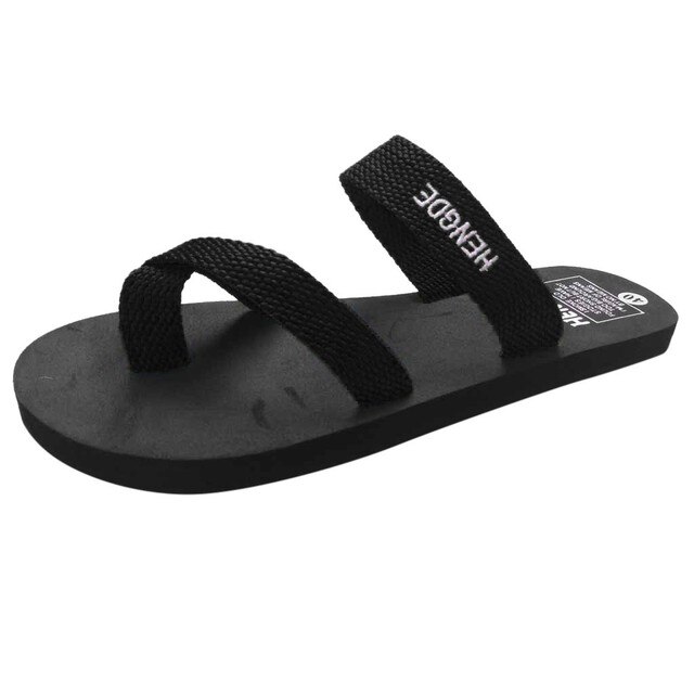Sandały damskie na lato 2021 – antypoślizgowe klapki plażowe z paskiem – płaskie buty na plażę - Wianko - 2