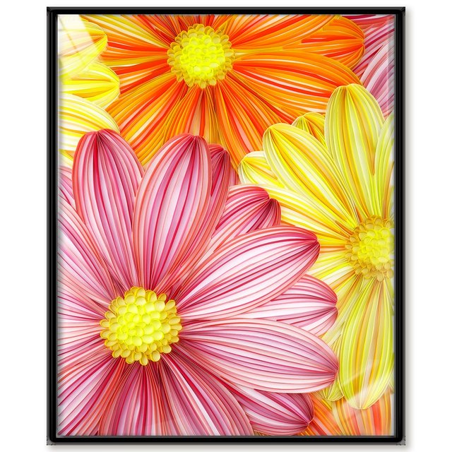 Zestaw Quillingu - malowanie kwitnących kwiatów i zwierząt DIY z papierem typu kraft i narzędziami - dekoracja ścian 20 cali - Wianko - 2