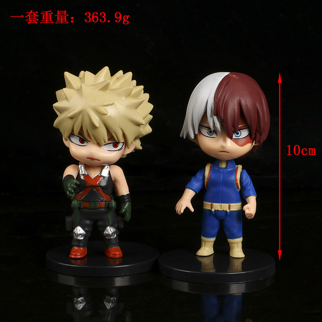 5 figurki akcji Anime My Hero Academia: Izuku Midoriya, Shoto Todoroki, Katsuki Bakugo, Osamu Dazai, Chuya Nakahara - Wianko - 1