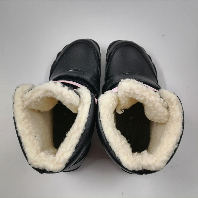 Dziecięce buty zimowe Barefoot skórzane dla dziewczynek i chłopców - Wianko - 21