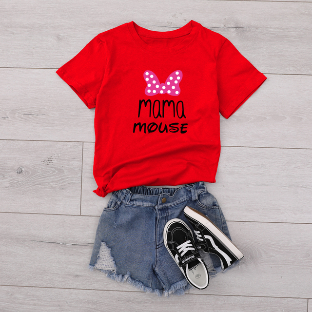 Mama i Mini - Dopasowane koszulki dla rodziny - Bawełniana moda dla mamy i córki - Wianko - 8