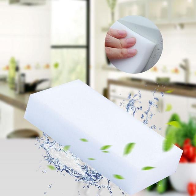 100*60*20mm biała gąbka z melaminy gąbka do wycierania do kuchni biuro łazienka czyste akcesoria/do czyszczenia naczyń gadżety kuchenne - Wianko - 5