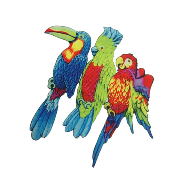 Kolorowa aplikacja haft ptasie łaty do odzieży - nowość - Wianko - 2