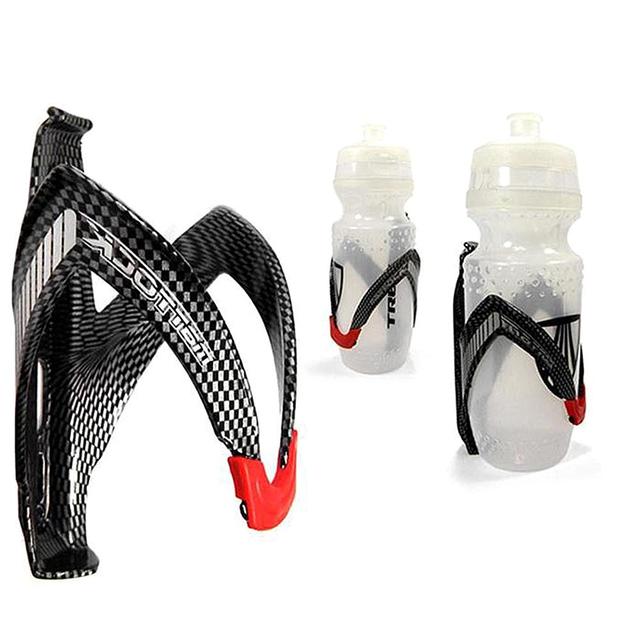 Bidon rowerowy klatka Carbon włókno szklane - uchwyt na bidon i butelkę rowerowe - Wianko - 6