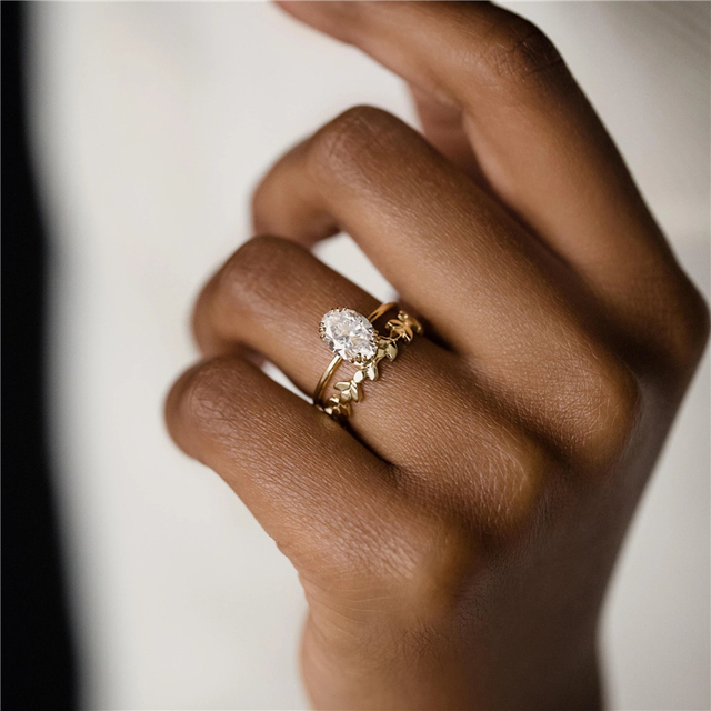 Rozwinięty tytuł produktu: Prosty pierścionek obrączkowy dla kobiet z cyrkoniami, wykonany ze srebra próby 925, trendy biżuteria ślubna i zaręczynowa - Wianko - 12