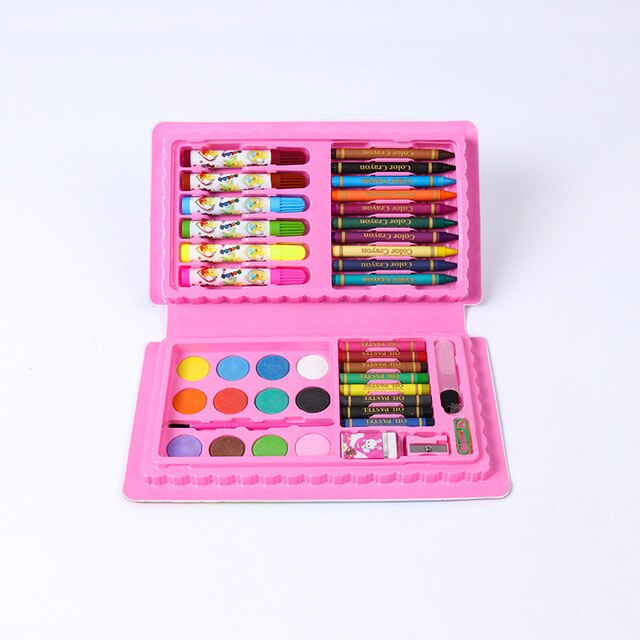 Długopisy akwarelowe - zestaw 42 sztuki, akcesoria do malowania dla dzieci - zestaw kredek dla małych artystów - Wianko - 4