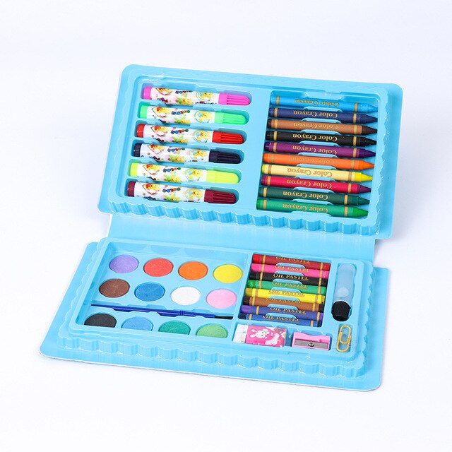 Długopisy akwarelowe - zestaw 42 sztuki, akcesoria do malowania dla dzieci - zestaw kredek dla małych artystów - Wianko - 2