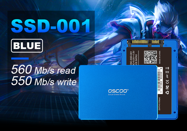 Dysk SSD SATA3 OOCSO 128GB/256GB/512GB - Wewnętrzne dyski SSD do komputerów i notebooków - Wianko - 4