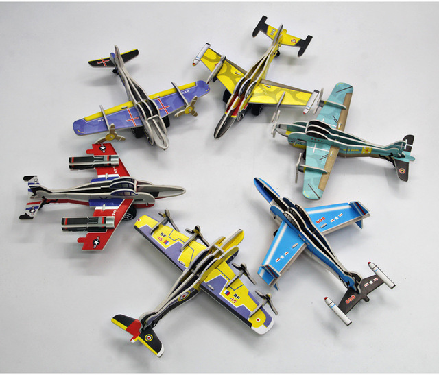 3D Puzzle samochód z napędem Pull Back - model samolotu, układanka DIY, zabawka edukacyjna dla dzieci, prezent urodzinowy, dekoracja domu - Wianko - 13