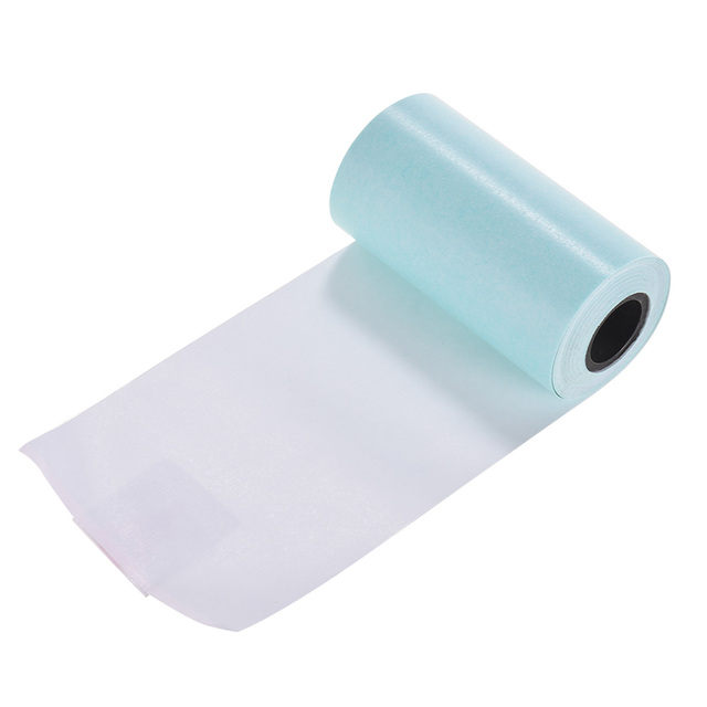 3 rolki papieru termicznego naklejek samoprzylepnych 57 x 30 mm dla PeriPage - Wianko - 10