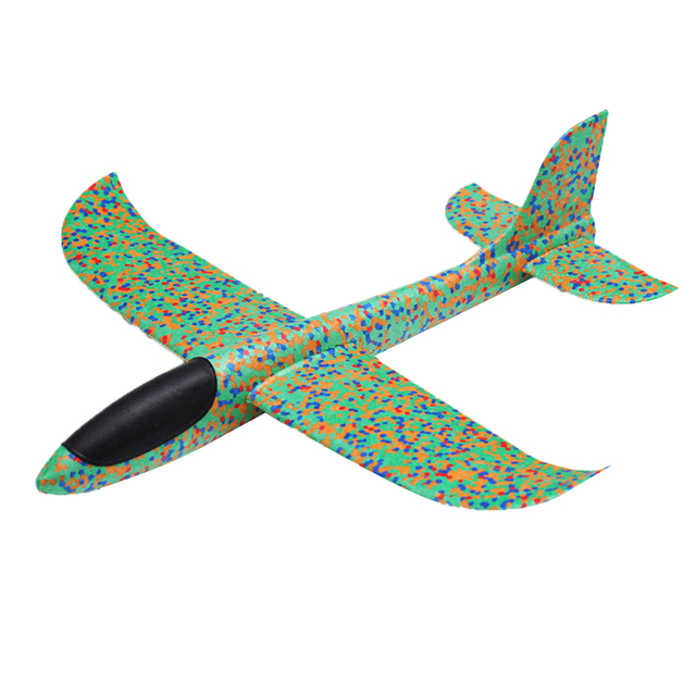 Model samolotu dla dzieci 35cm - ręcznie rzucające piankowe latające szybowce, zabawki do użytku na zewnątrz - Wianko - 11