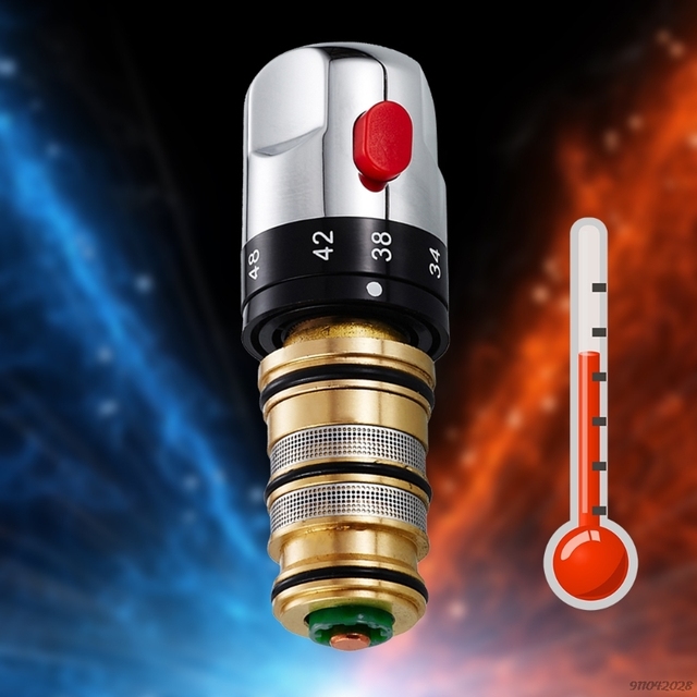 Mieszacz termostatyczny M11 21 - regulacja temperatury w łazience - Wianko - 2